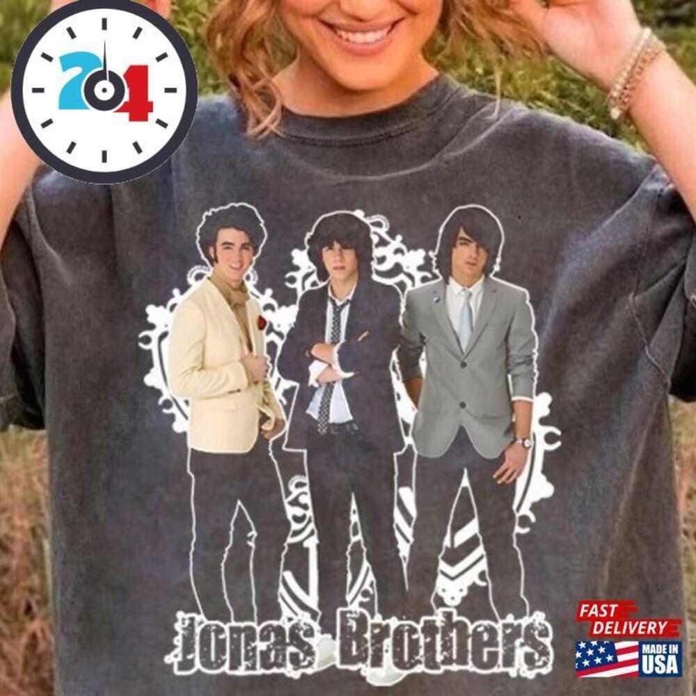 Retro Jonas Brothers Tshirt Concert 2023 Retro Joe Homage Shirt T-Shirt